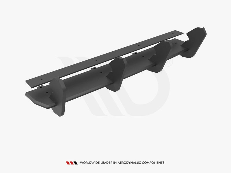 Maxton Racing Rear Diffuser VW Golf 7 R Facelift (2017-2020)