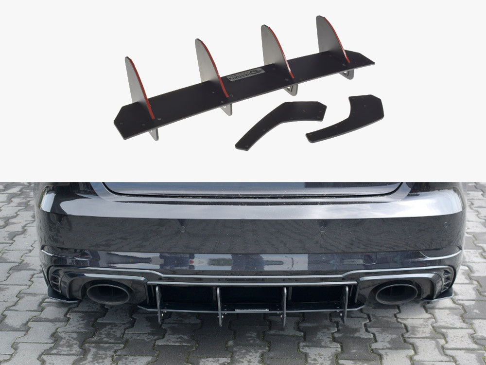 Rear Diffuser V.1 compatible with Audi RS 3 8V Facelift Sportback (2017-20)