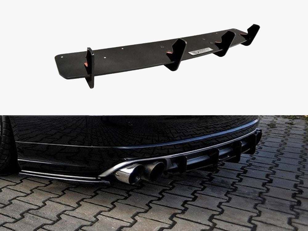 Rear Diffuser compatible with Audi S8 D4 FL (2015-2017)