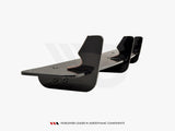 Rear Diffuser compatible with Audi S8 D4 FL (2015-2017)