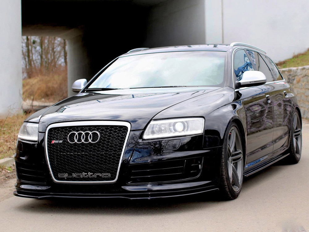 Front Splitter compatible with Audi RS 6 C6 (2008-2010)