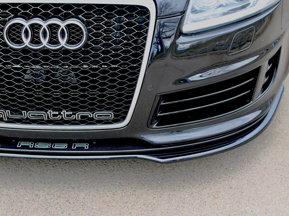 Front Splitter compatible with Audi RS 6 C6 (2008-2010)