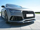 Front Splitter V.2 compatible with Audi RS 7 C7