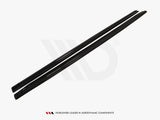 Side Skirts Diffusers compatible with Audi RS 6 C6