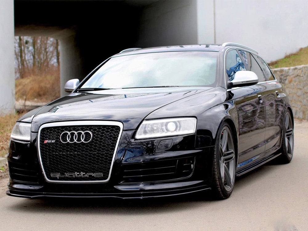 Side Skirts Diffusers compatible with Audi RS 6 C6