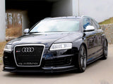 Side Skirts Diffusers compatible with Audi RS 6 C6