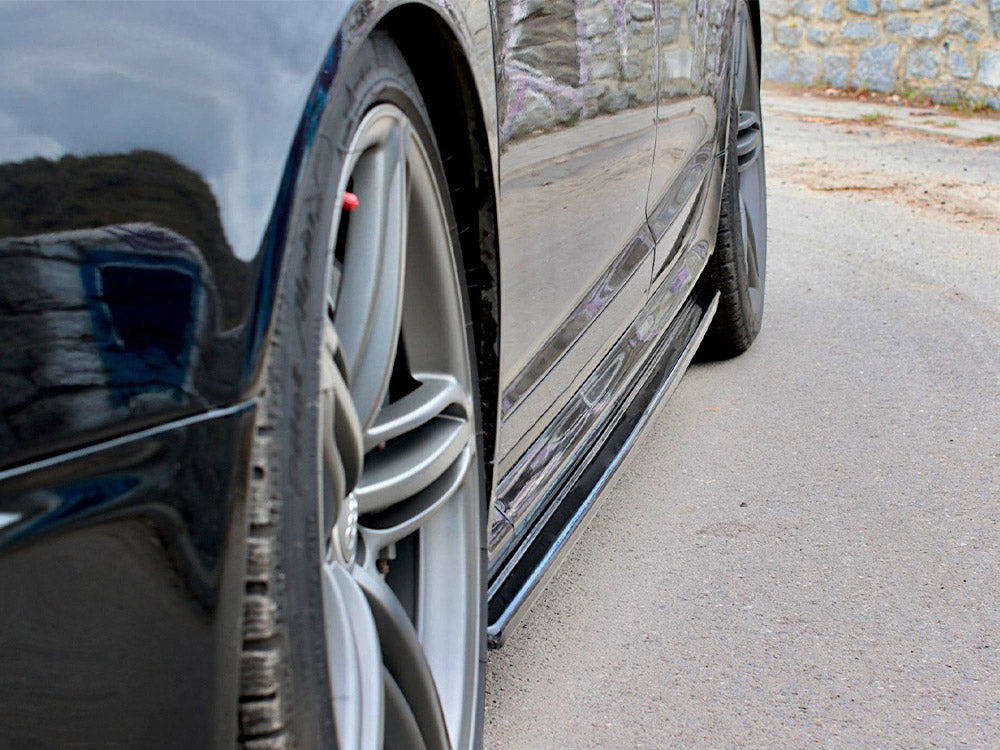 Side Skirts Diffusers compatible with Audi RS 6 C6