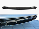 Central Rear Splitter compatible with Audi RS 7 C7