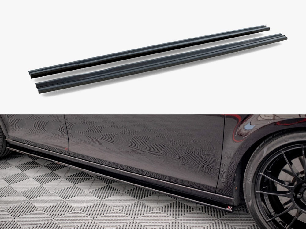 Side Skirts Diffusers compatible with SEAT Leon Mk2 Cupra / FR