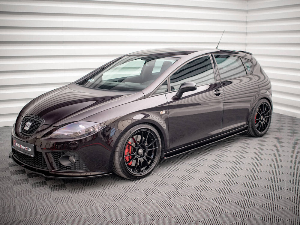 Side Skirts Diffusers compatible with SEAT Leon Mk2 Cupra / FR