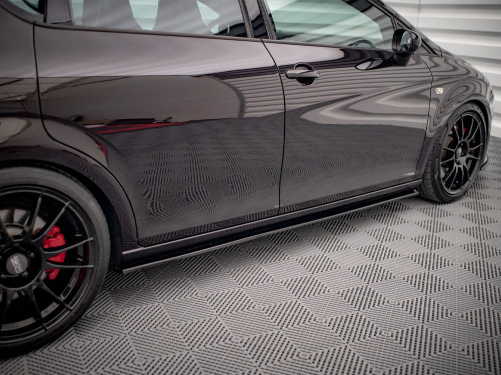 Side Skirts Diffusers compatible with SEAT Leon Mk2 Cupra / FR