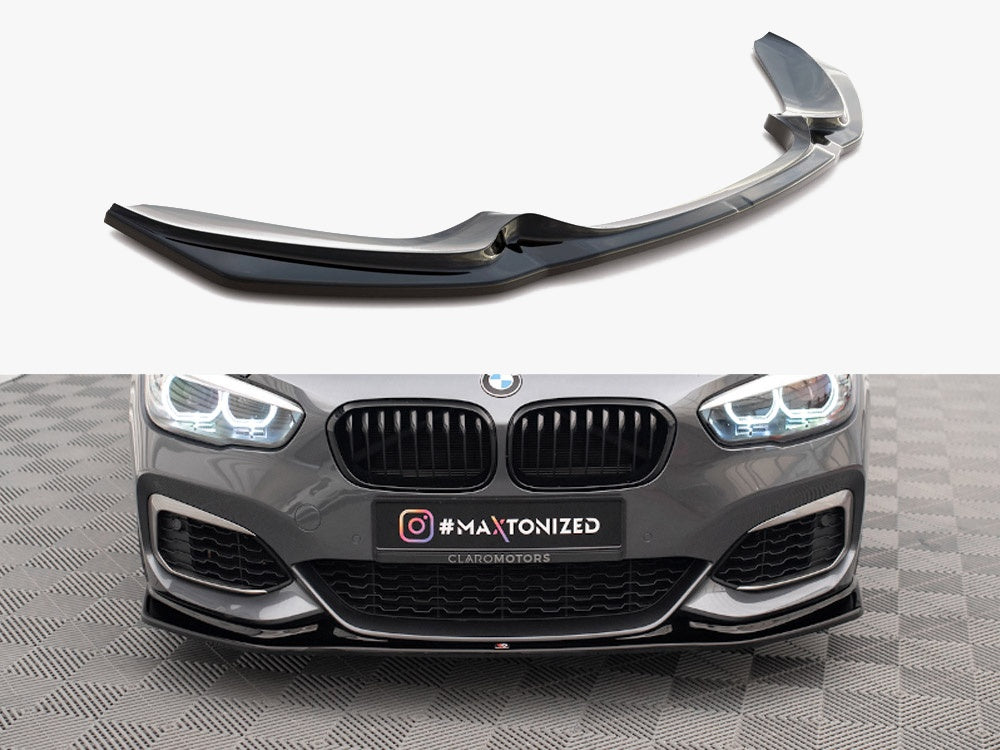 Front Splitter V.3 compatible with BMW 1 F20 / F21 Facelift