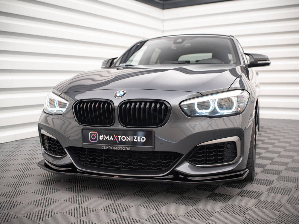 Front Splitter V.3 compatible with BMW 1 F20 / F21 Facelift