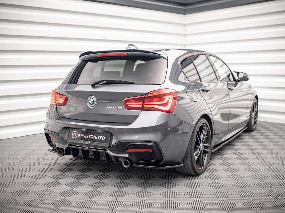 Rear Side Splitters V.3 compatible with BMW 1 F20 Facelift