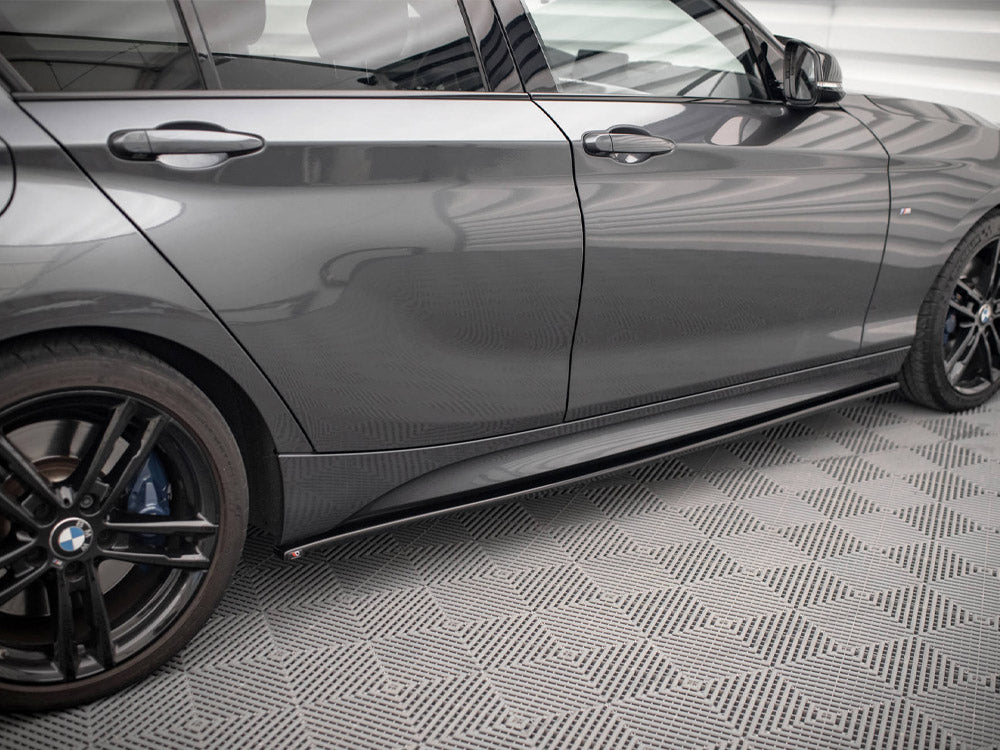 Side Skirts Diffusers V.1 compatible with BMW 1 F20 M135i / M140i / M-Pack