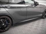 Side Skirts Diffusers V.1 compatible with BMW 1 F20 M135i / M140i / M-Pack