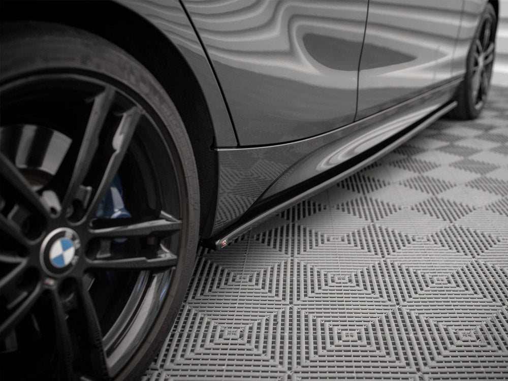 Side Skirts Diffusers V.1 compatible with BMW 1 F20 M135i / M140i / M-Pack
