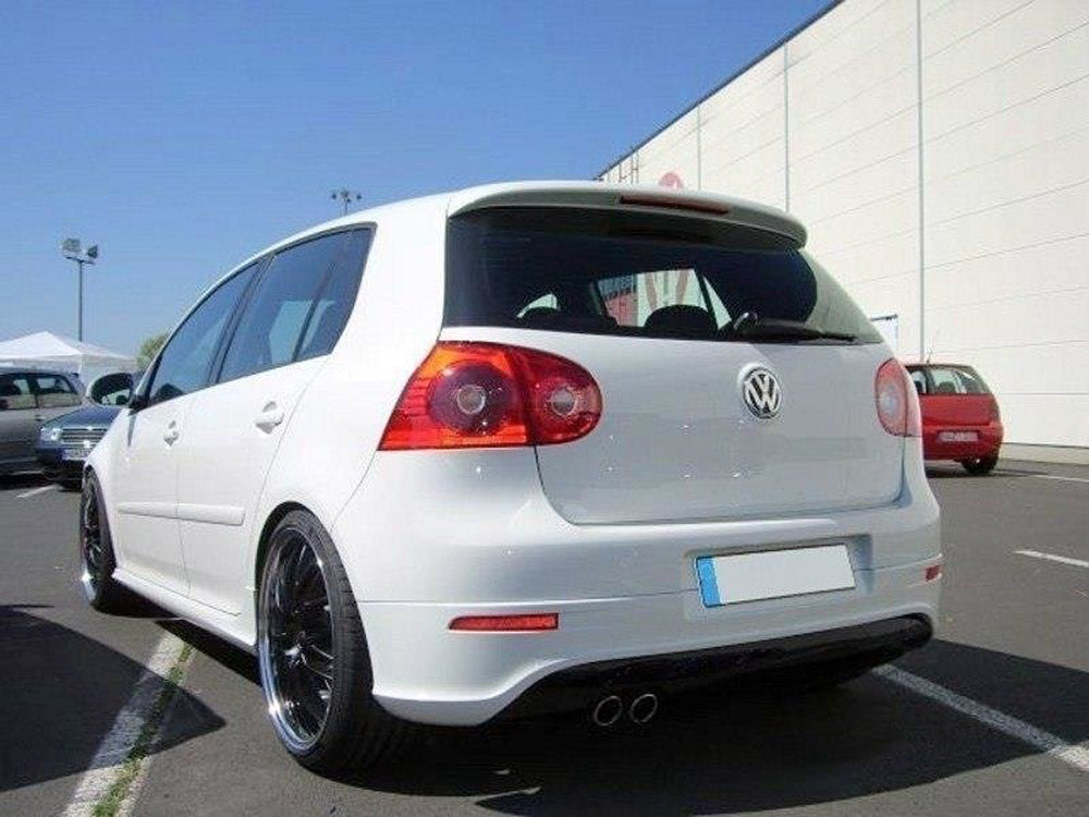 Rear Valance compatible with VW Golf Mk5 R32 (With 1 Exhaust Hole, For GTI Exhaust) (2003-2008)