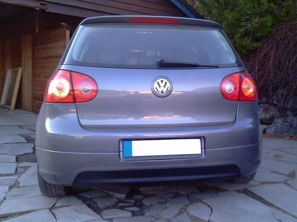 Rear Valance compatible with VW Golf V GTI Edition 30 (Without Exhaust Hole, For Standard Exhaust) (2003-2008)