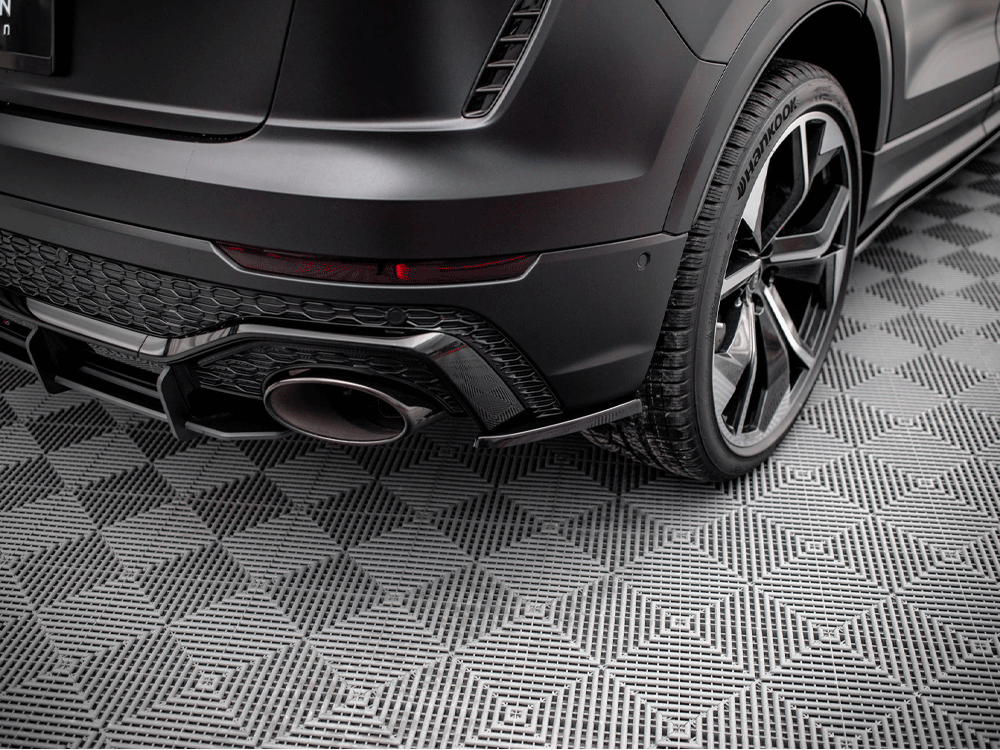 Rear Side Splitters compatible with Audi RS Q8 Mk1