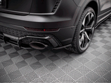 Rear Side Splitters compatible with Audi RS Q8 Mk1