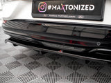 MAXTON DESIGN Central Rear Splitter (Vertical Bars) Ford Mustang Mach-e Mk1
