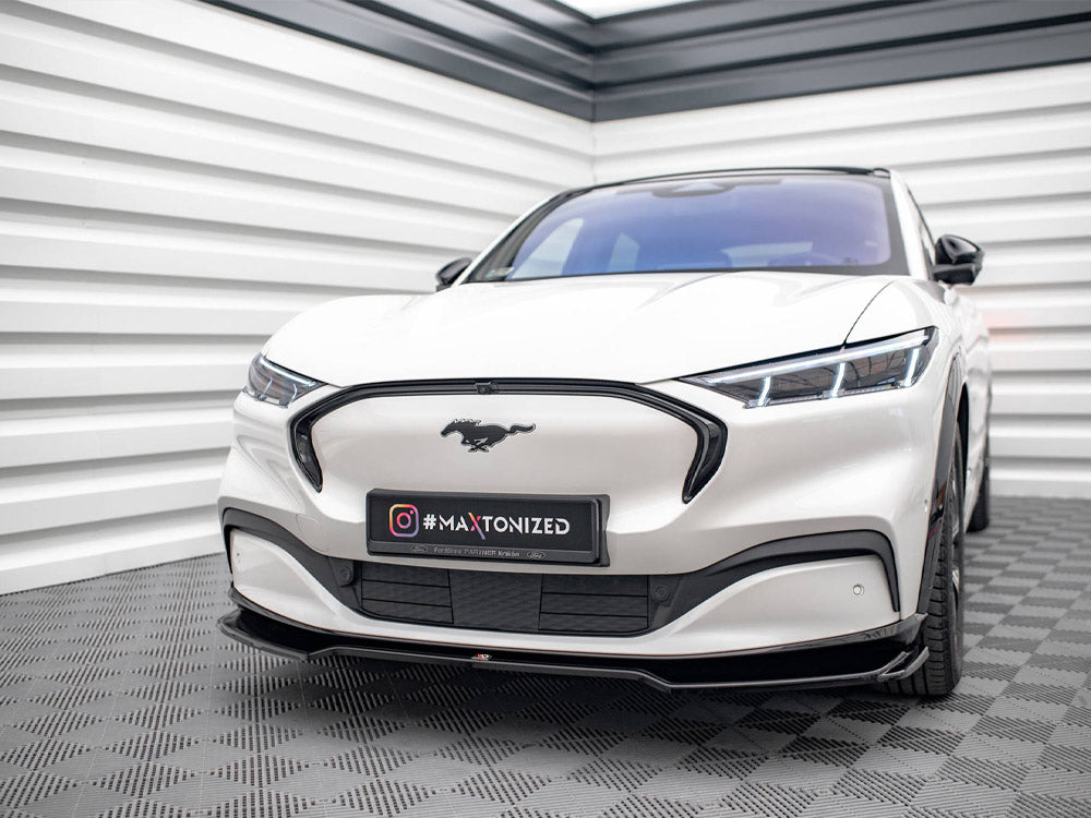 Front Splitter V.2 Ford Mustang Mach-e MK1