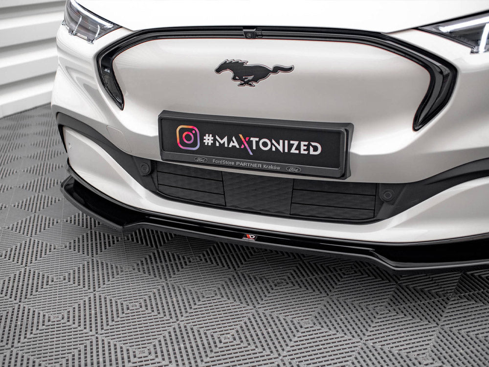 Front Splitter V.2 compatible with Ford Mustang Mach-e Mk1