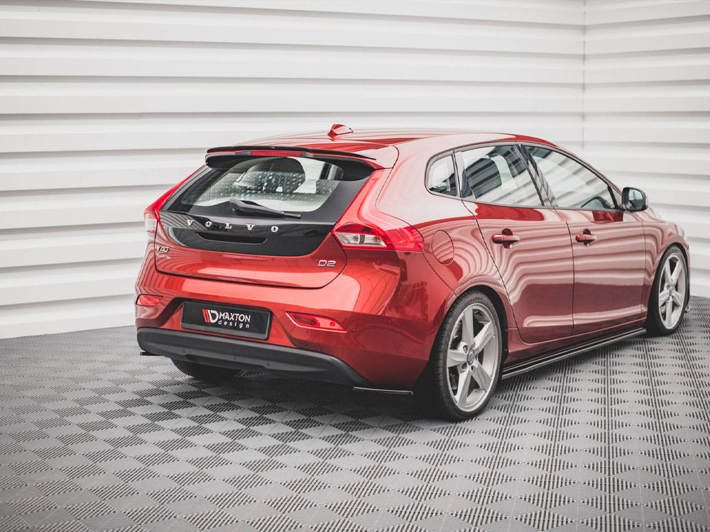Rear Side Splitters compatible with Volvo V40 (2012-2019)