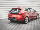 Rear Side Splitters compatible with Volvo V40 (2012-2019)