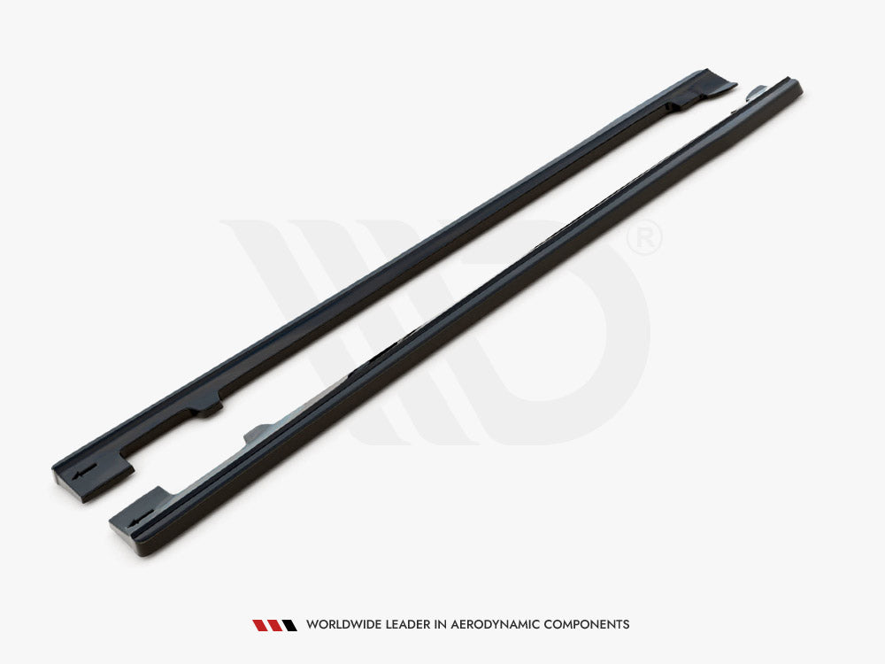 Side Skirts Diffusers compatible with Volvo V40 (2012-2019)