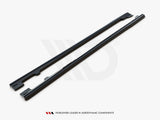 Side Skirts Diffusers compatible with Volvo V40 (2012-2019)