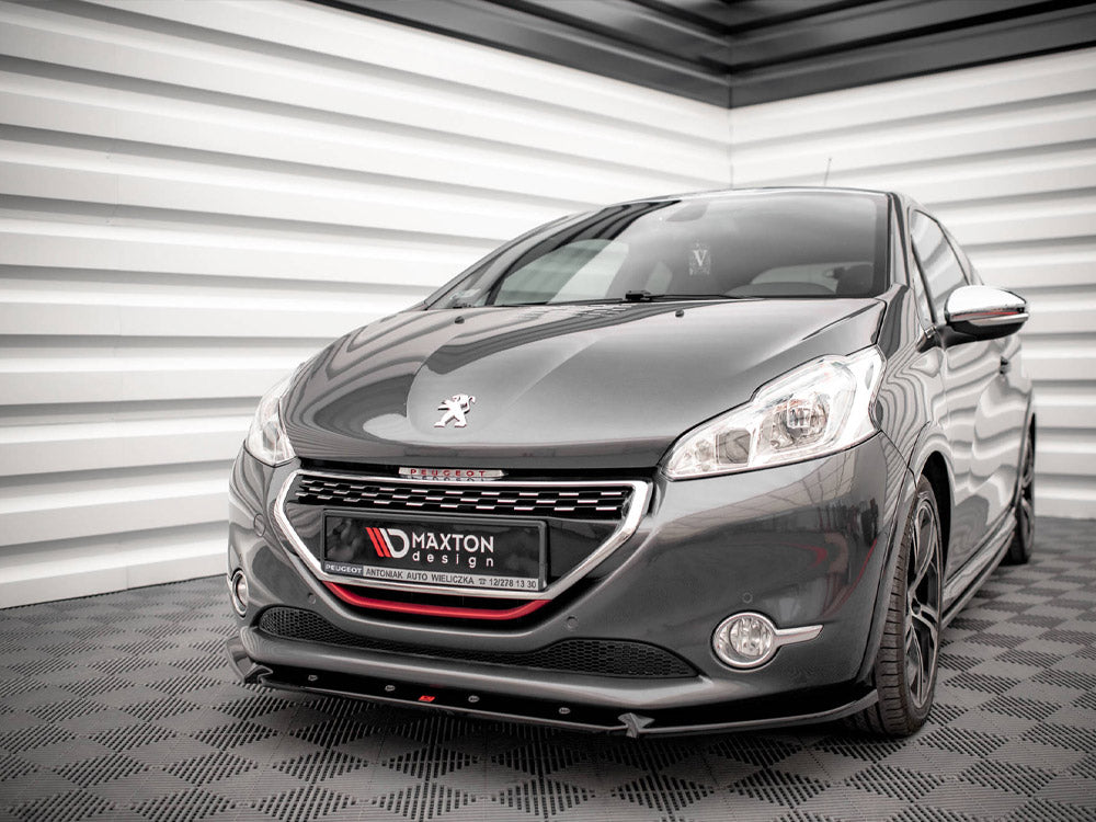 Front Splitter V.2 compatible with Peugeot 208 GTI Mk1