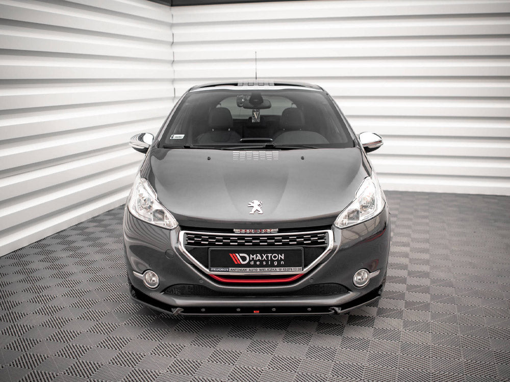 Front Splitter V.2 compatible with Peugeot 208 GTI Mk1