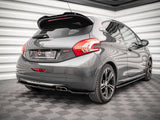 Rear Side Splitters Peugeot 208 GTI MK1