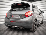 Street PRO Rear Diffuser compatible with Peugeot 208 GTI Mk1