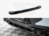 MAXTON DESIGN Central Rear Splitter BMW X4 M-Pack G02 Facelift
