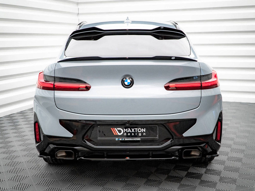 MAXTON DESIGN Central Rear Splitter BMW X4 M-Pack G02 Facelift