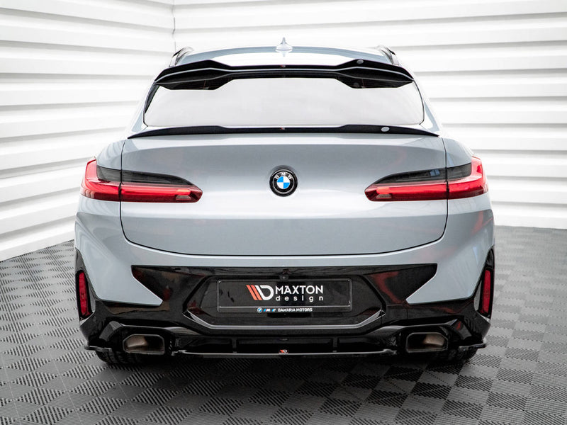 MAXTON DESIGN Central Rear Splitter BMW X4 M-Pack G02 Facelift