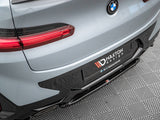 MAXTON DESIGN Central Rear Splitter BMW X4 M-Pack G02 Facelift