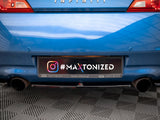 Central Rear Splitter compatible with INFINITI G37 Coupe