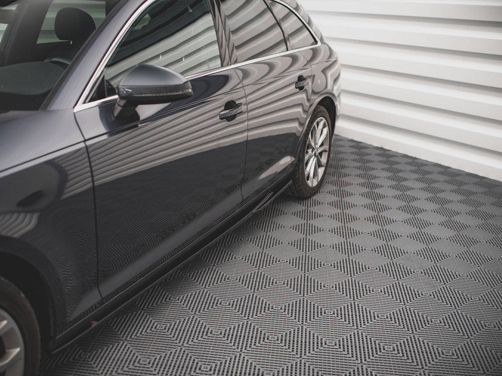Side Skirts Diffusers compatible with Audi A4 B9