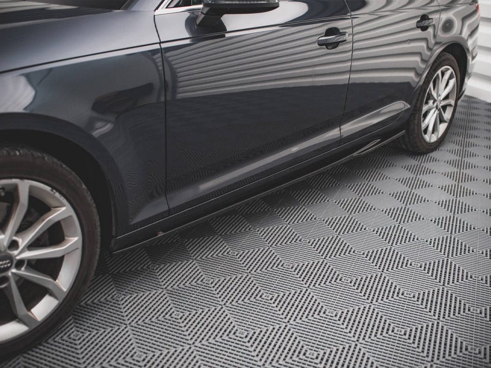 Side Skirts Diffusers compatible with Audi A4 B9
