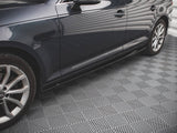 Side Skirts Diffusers compatible with Audi A4 B9