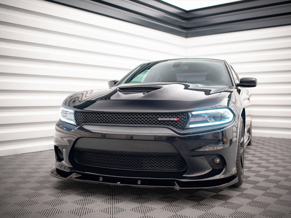 Front Splitter V.2 compatible with Dodge Charger SRT Mk7 Facelift