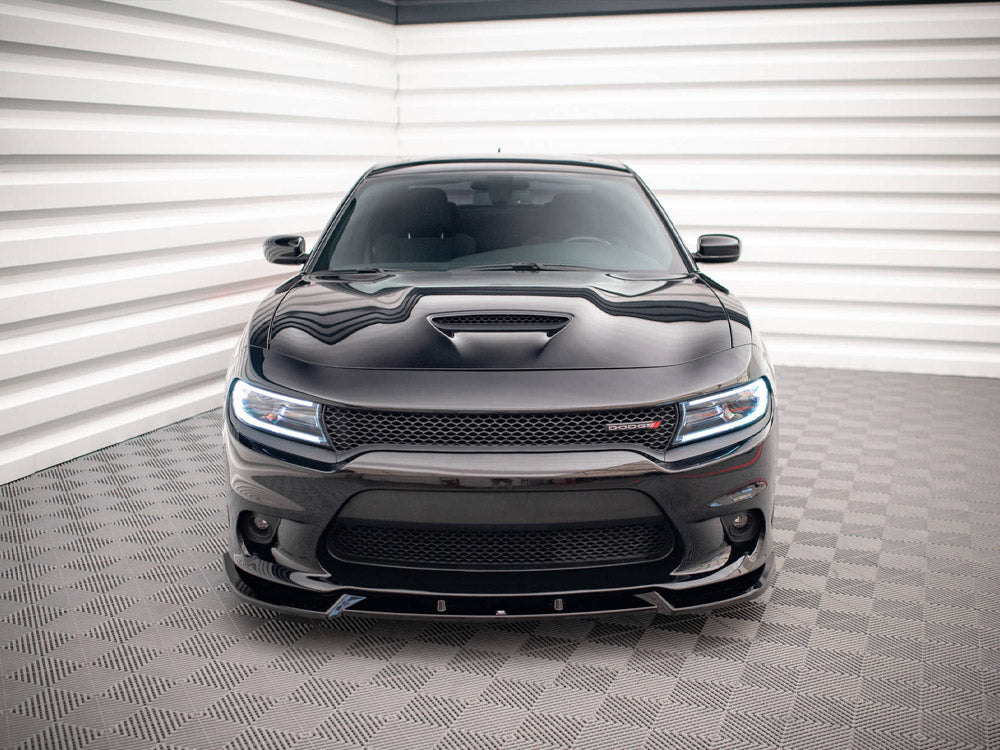 Front Splitter V.2 compatible with Dodge Charger SRT Mk7 Facelift