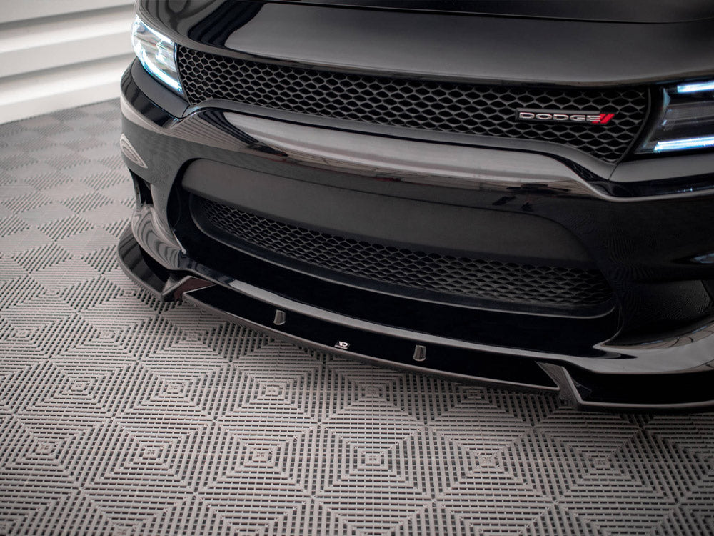Front Splitter V.2 compatible with Dodge Charger SRT Mk7 Facelift