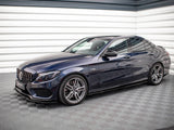 Side Skirts Diffusers compatible with Mercedes-AMG C 43 / AMG Line W205