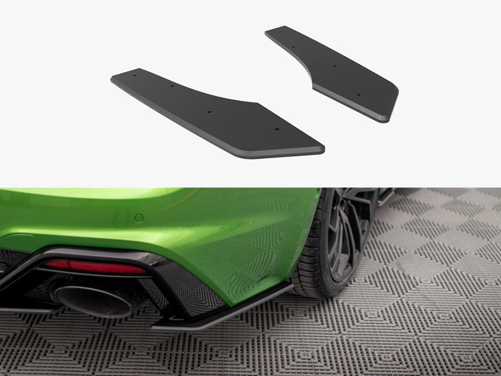 Street PRO Rear Side Splitters compatible with Audi RS 5 F5 Facelift