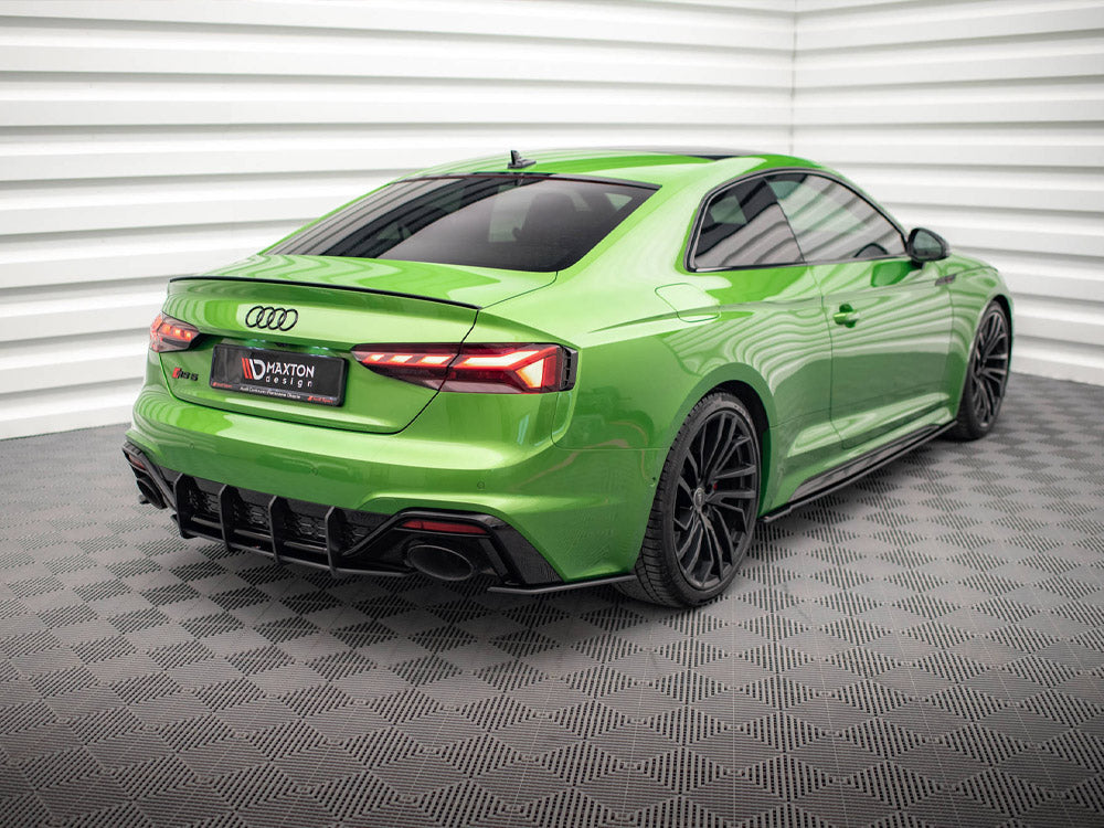 Street PRO Rear Side Splitters compatible with Audi RS 5 F5 Facelift